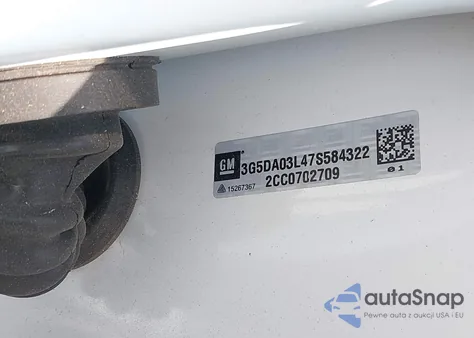 2007 Buick Rendezvous Cx из США, поврежденный, VIN 3G5DA03L47S584322